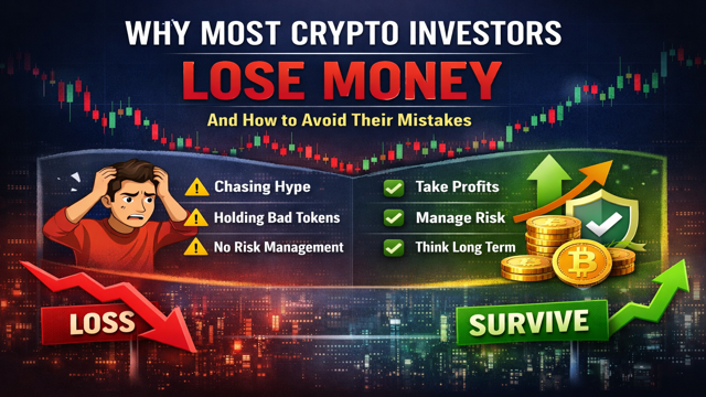 为何多数加密货币投资者亏损——及如何规避他们的失误