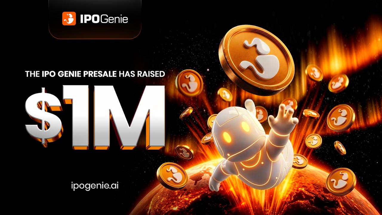 募资百万且持续攀升：IPO Genie 跃居2026年顶级加密预售项目
