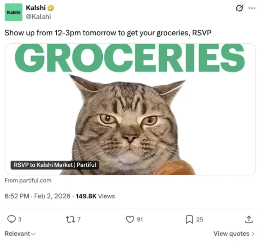 Polymarket vs. Kalshi：预测市场「梗图大战」完整时间线