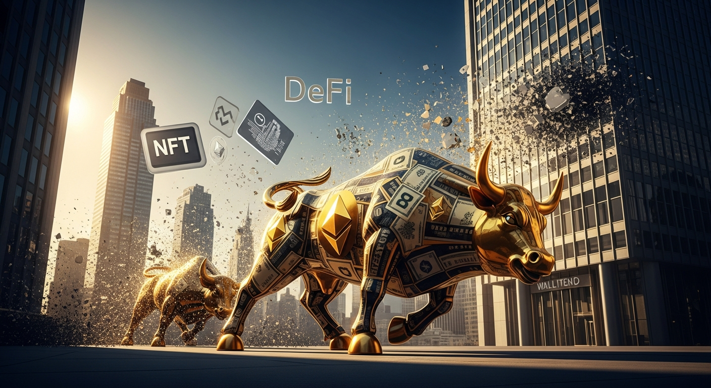 2500亿美元代币化股票与NFT逆势增长37%……华尔街对以太坊金融股BMNR展开“暴跌中吸筹”