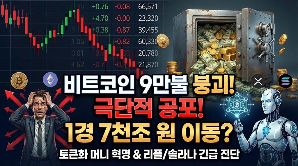 【加密货币洞察 #16】比特币九万美元闪崩引发“极度恐慌”……悄然进行中的“1.7京亿”代币化货币革命