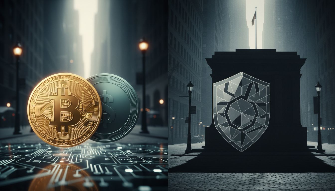 两大支柱重组... 比特币和稳定币巩固"货币替代"地位，SEC政策转向推动隐私与代币化浪潮兴起