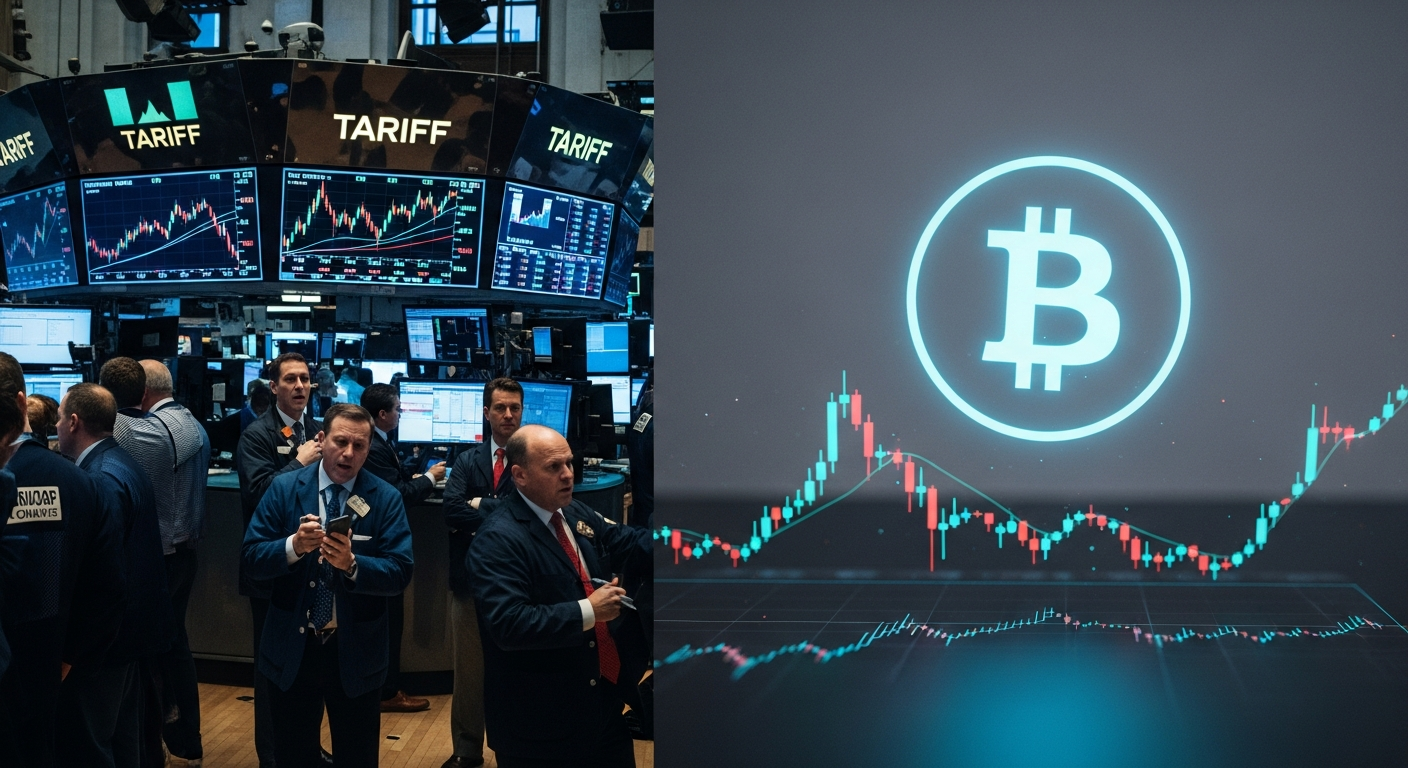 全球关税10%政策宣布后BTC逆势上涨3%……现任总统关税遭遇逆风，加密货币市场反应“淡定”