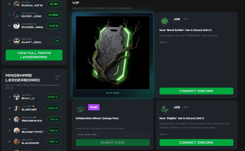 热门交互合集 | Robinhood测试网交互；Canopy早期赚积分（2月27）