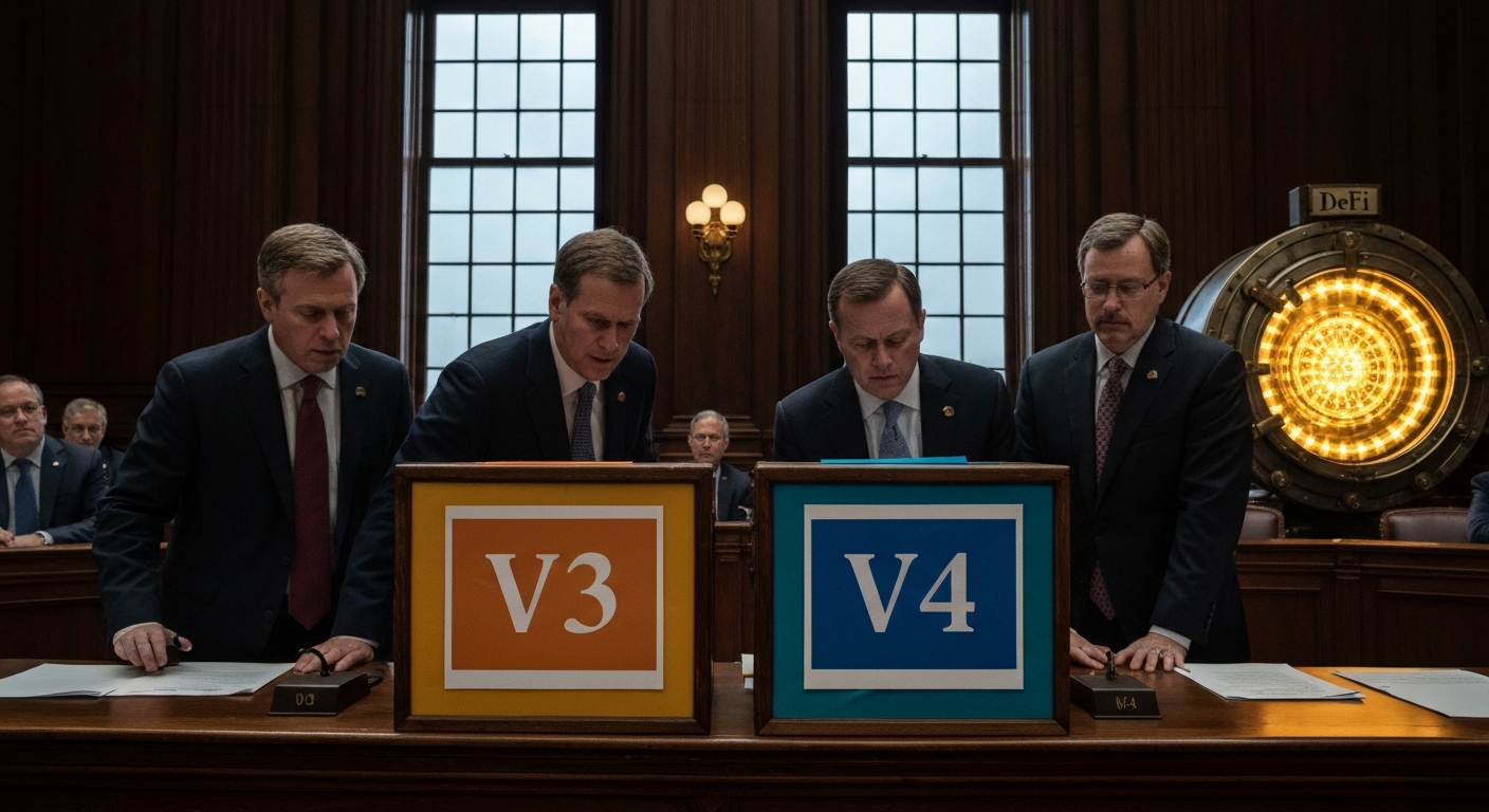 Aave V4转换方案投票引发社区分歧……或将重回“V3维持”路线