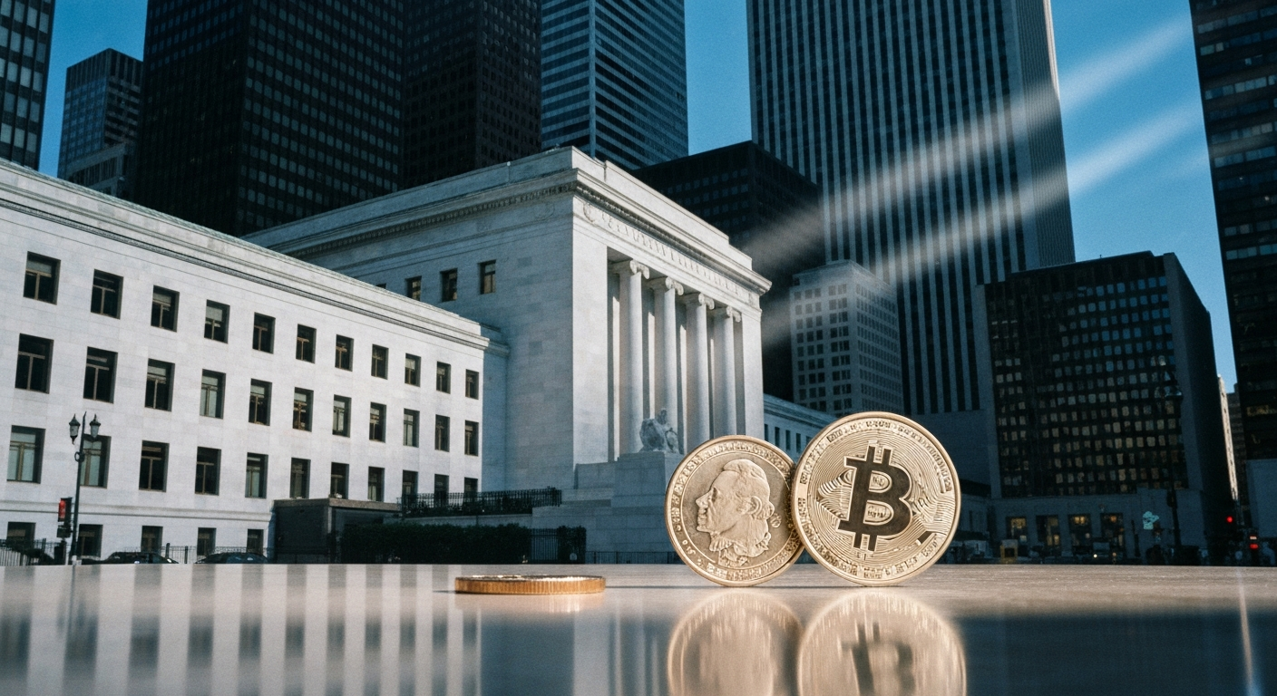 "AI低迷情境下期待'美联储宽松'政策...比特币与稳定币受关注"