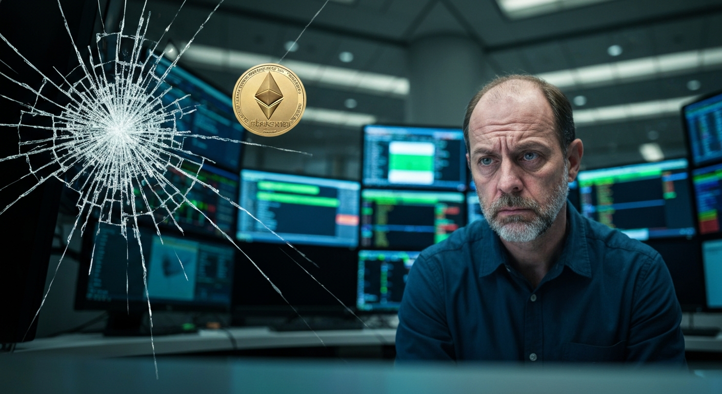 以太坊月线连跌逼近历史罕见节点 市场信心承压