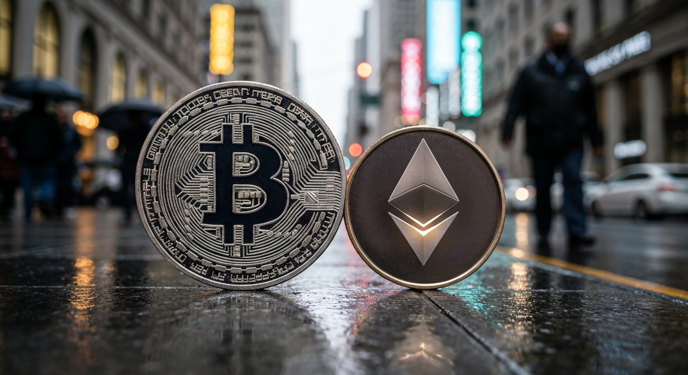 比特币与以太坊现货ETF资金流向逆转引发市场关注