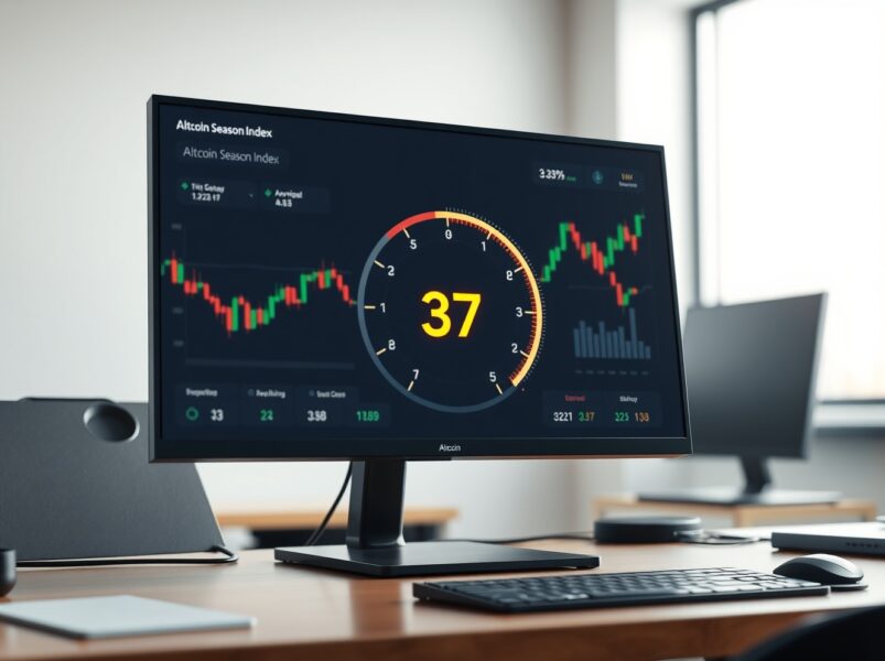 山寨币季节指数为37：比特币主导格局持续
