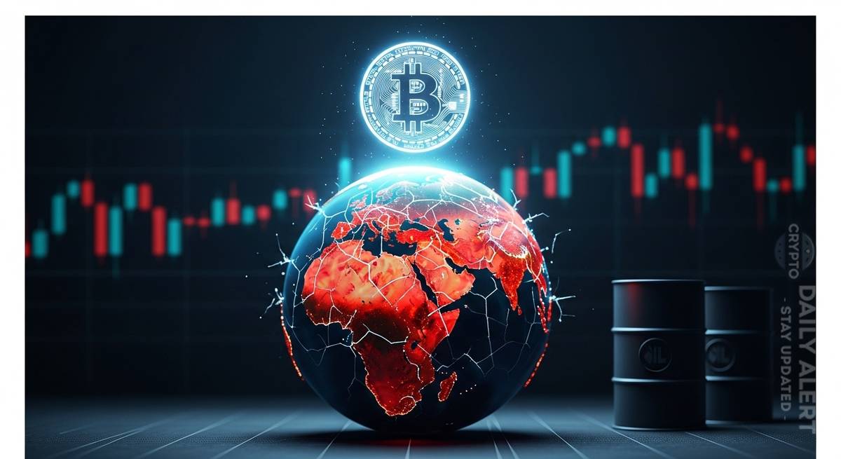 美伊冲突持续加剧 比特币价格波动凸显加密市场避险功能