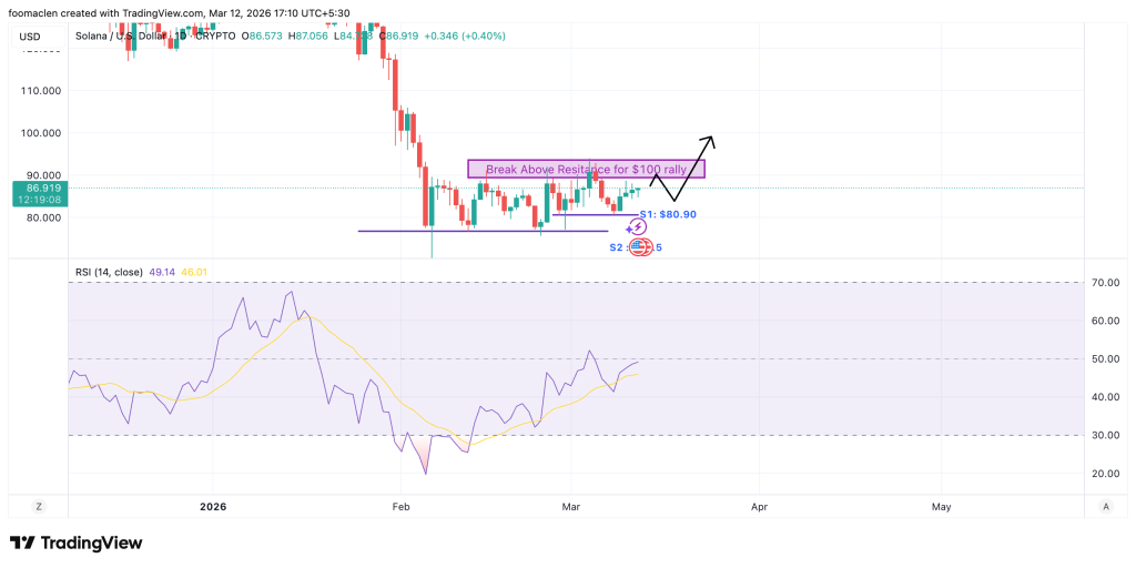 Solana价格波动中显现稳定迹象，链上活动与机构流入成关键驱动力