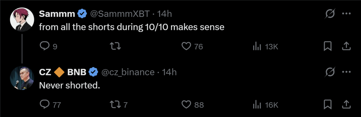 加密货币富豪财富排名引热议 币安创始人赵长鹏回应估值争议