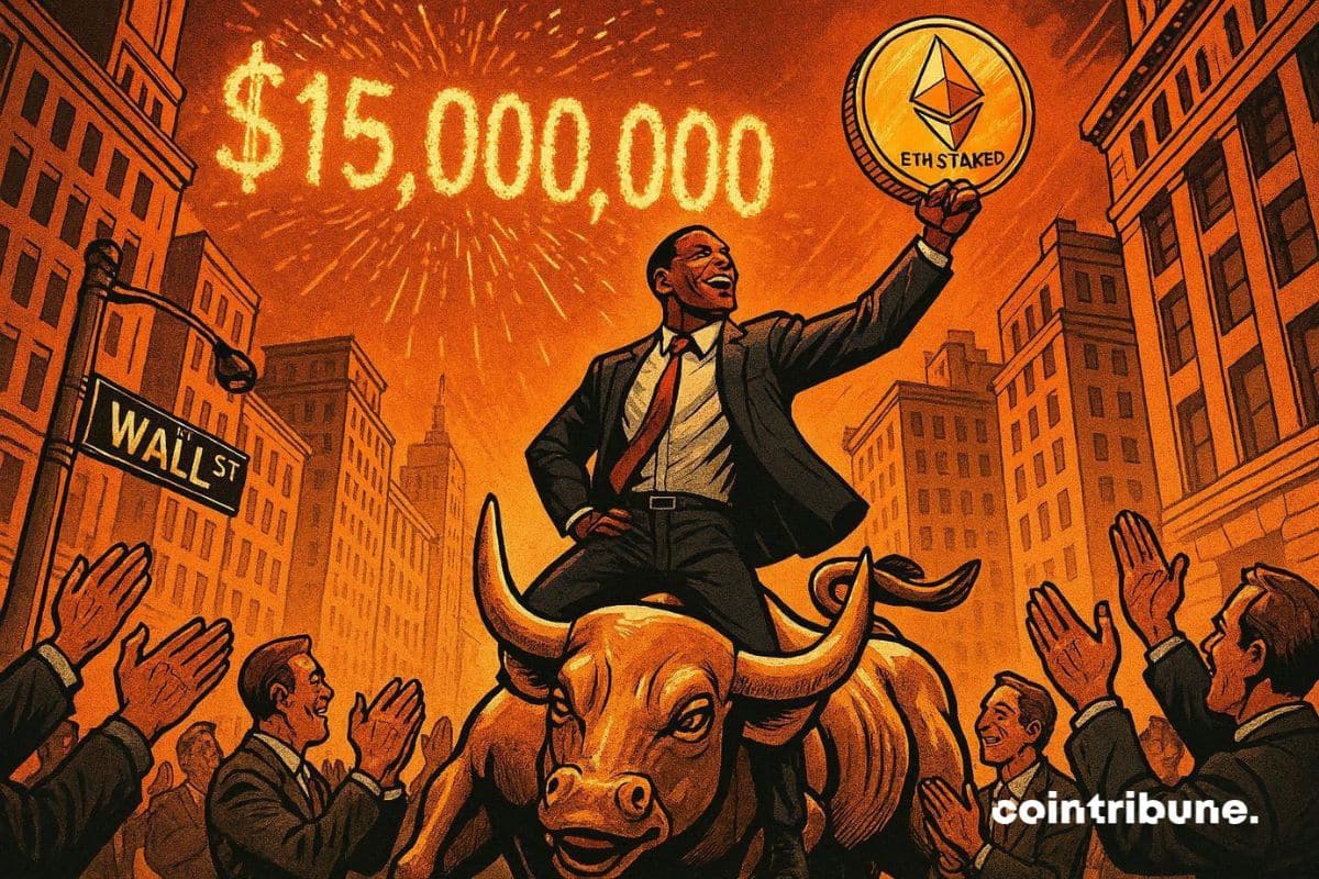 贝莱德质押以太坊ETF首日交易额达1550万美元，开启加密投资新阶段