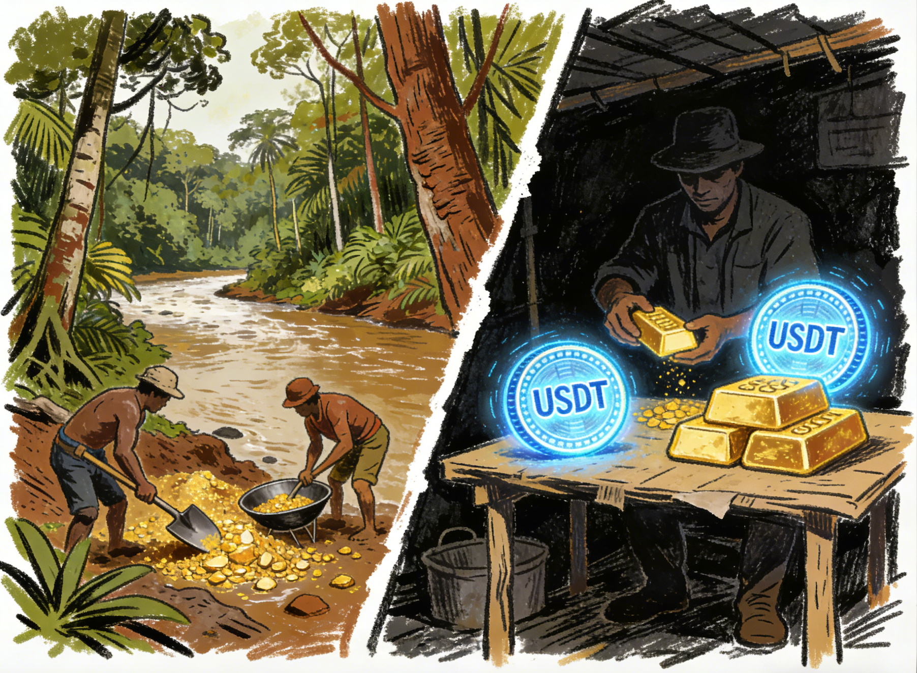 USDT被用于非法黄金交易 委内瑞拉成跨境洗钱新焦点