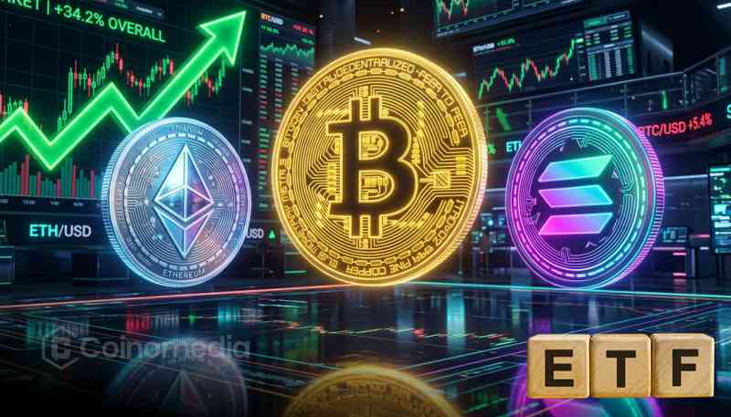 比特币引领加密ETF资金流入热潮