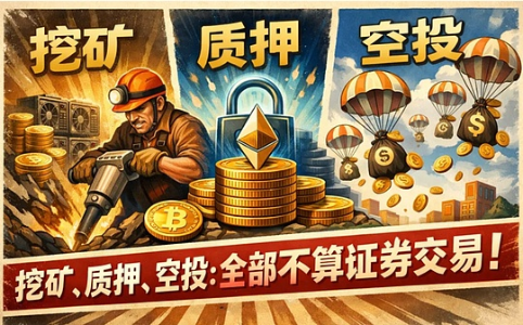 SEC与CFTC联合发布加密资产分类框架：主流币非证券