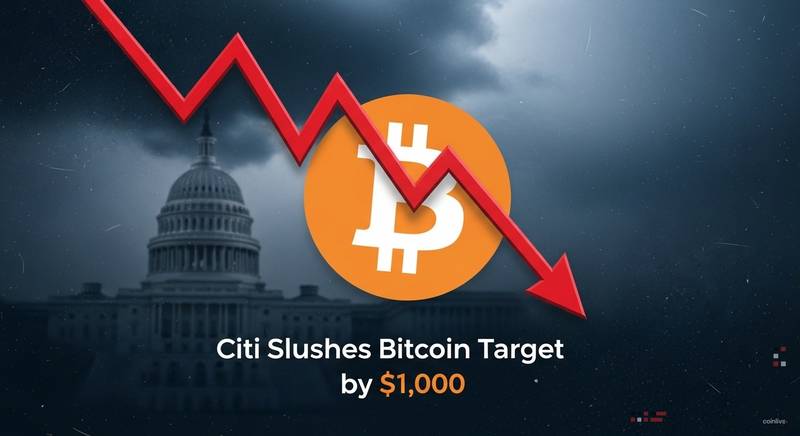 花旗微调比特币目标价引发市场解读分歧
