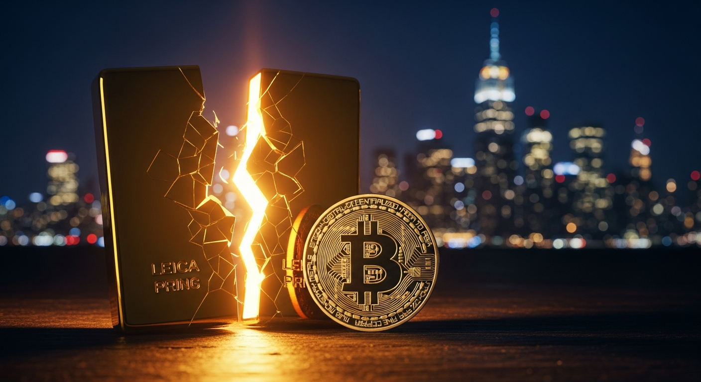 比特币逆袭黄金？避险属性再受关注