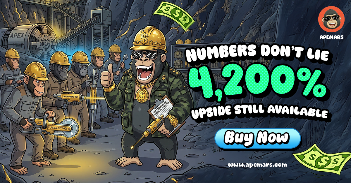 APEMARS预售引爆市场：4200%回报率倒计时