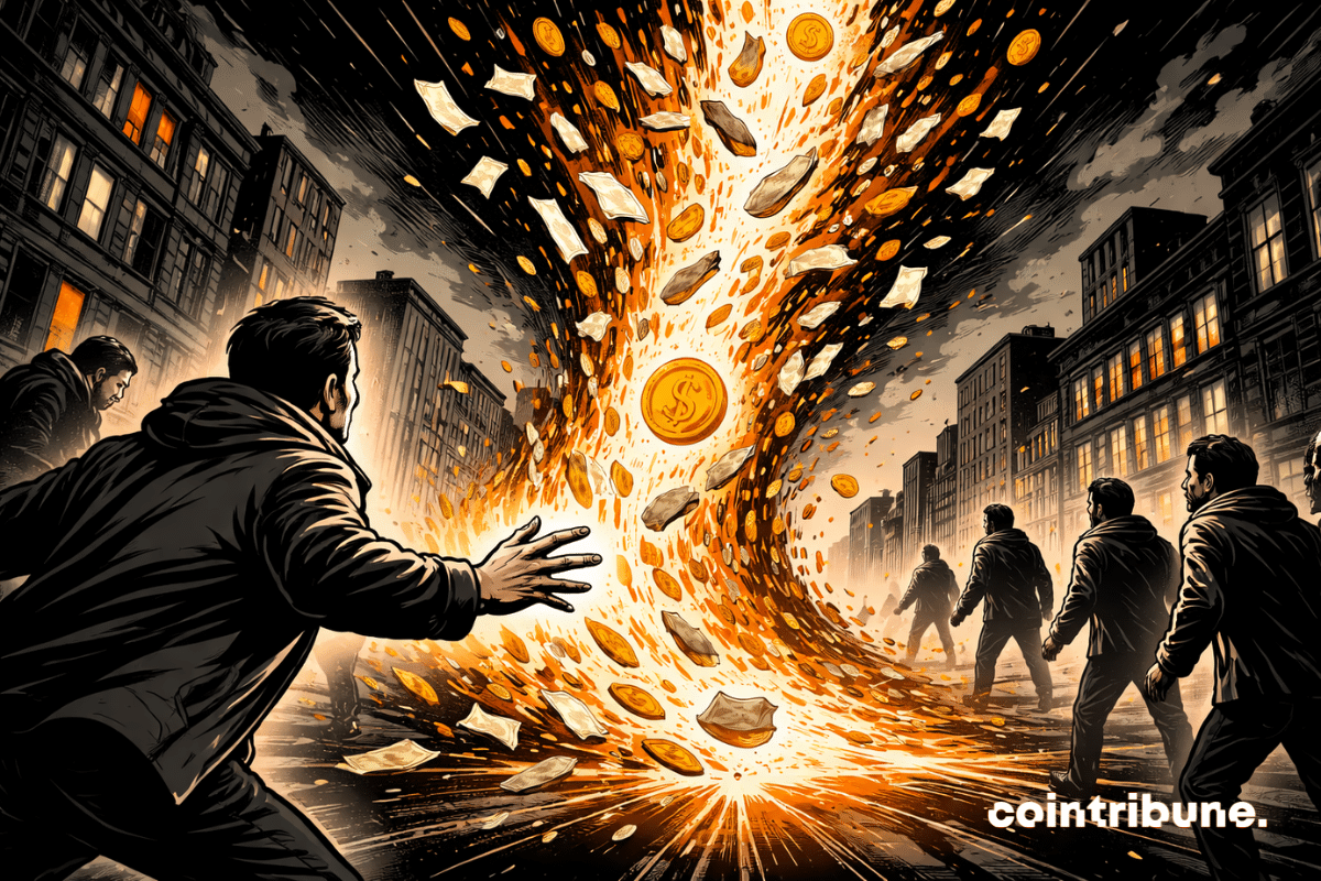 比特币ETF资金流突转：七日流入终结，市场情绪急坠