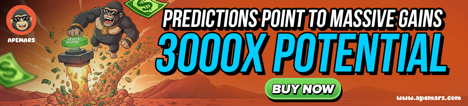 APEMARS预售引爆市场：$APRZ或成百倍币新标的