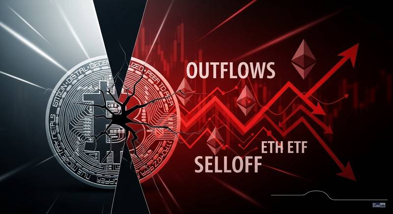 美国现货加密ETF连日净流出，机构资金持续撤离