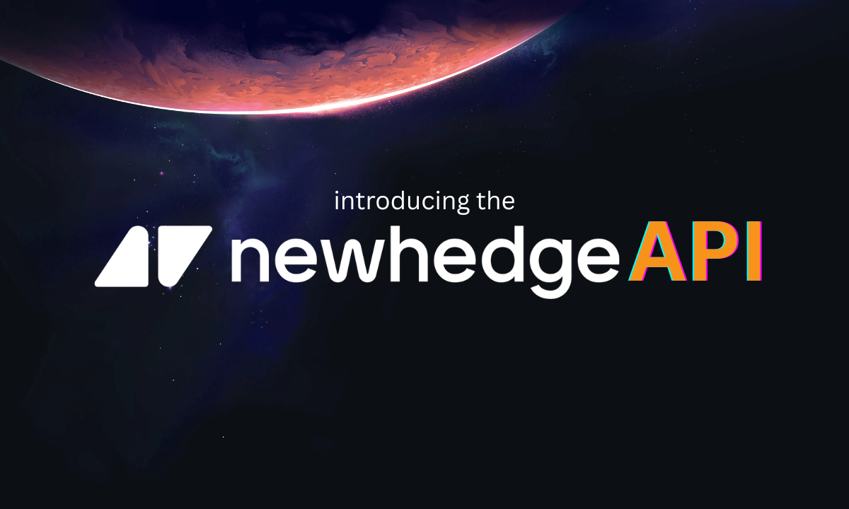 Newhedge推出链上数据API，赋能比特币生态开发者