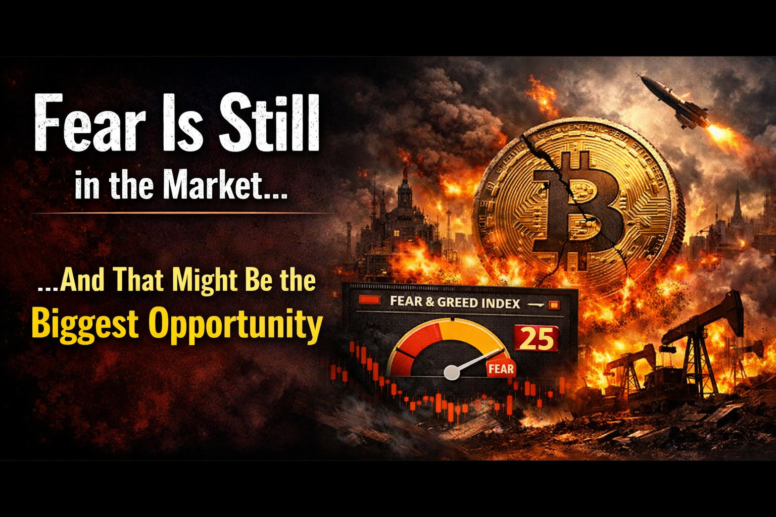 地缘动荡下加密市场恐情绪蔓延