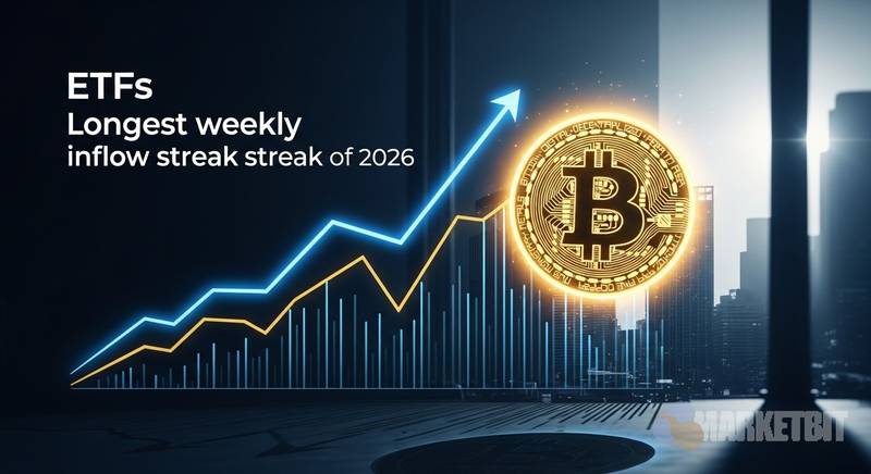 比特币ETF连续三周净流入，机构需求持续释放