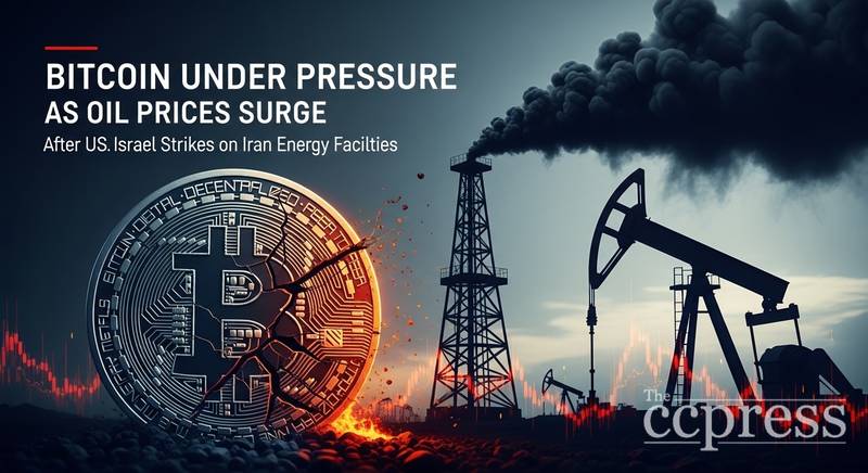 美以打击伊朗能源设施推升油价，比特币承压回落