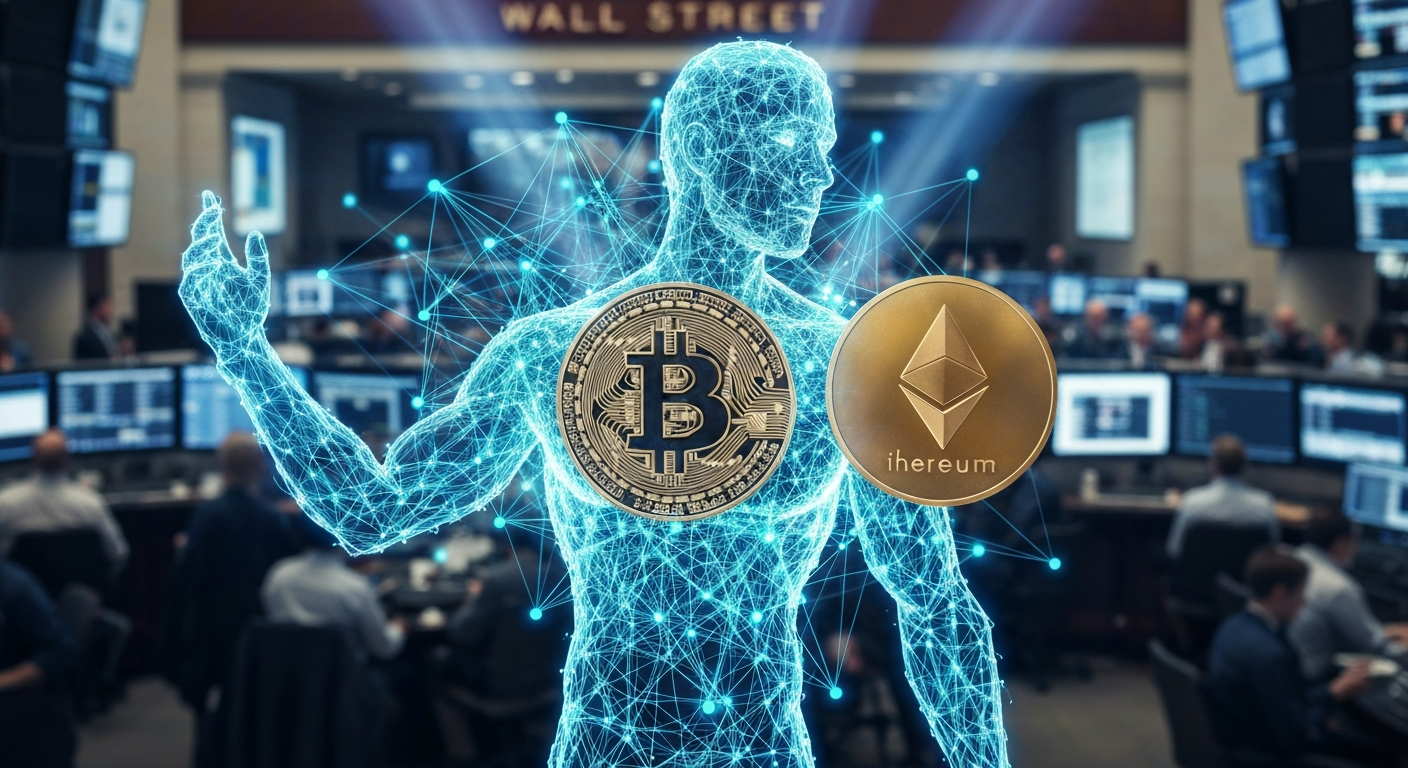 AI驱动加密变革：机构聚焦比特币与以太坊