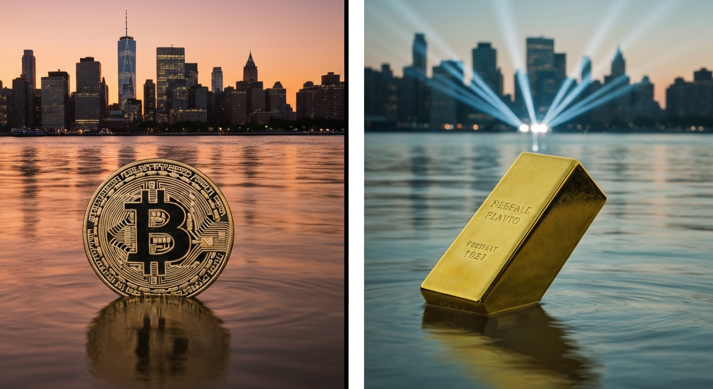 地缘危机中比特币逆袭黄金？资金流向揭示新逻辑