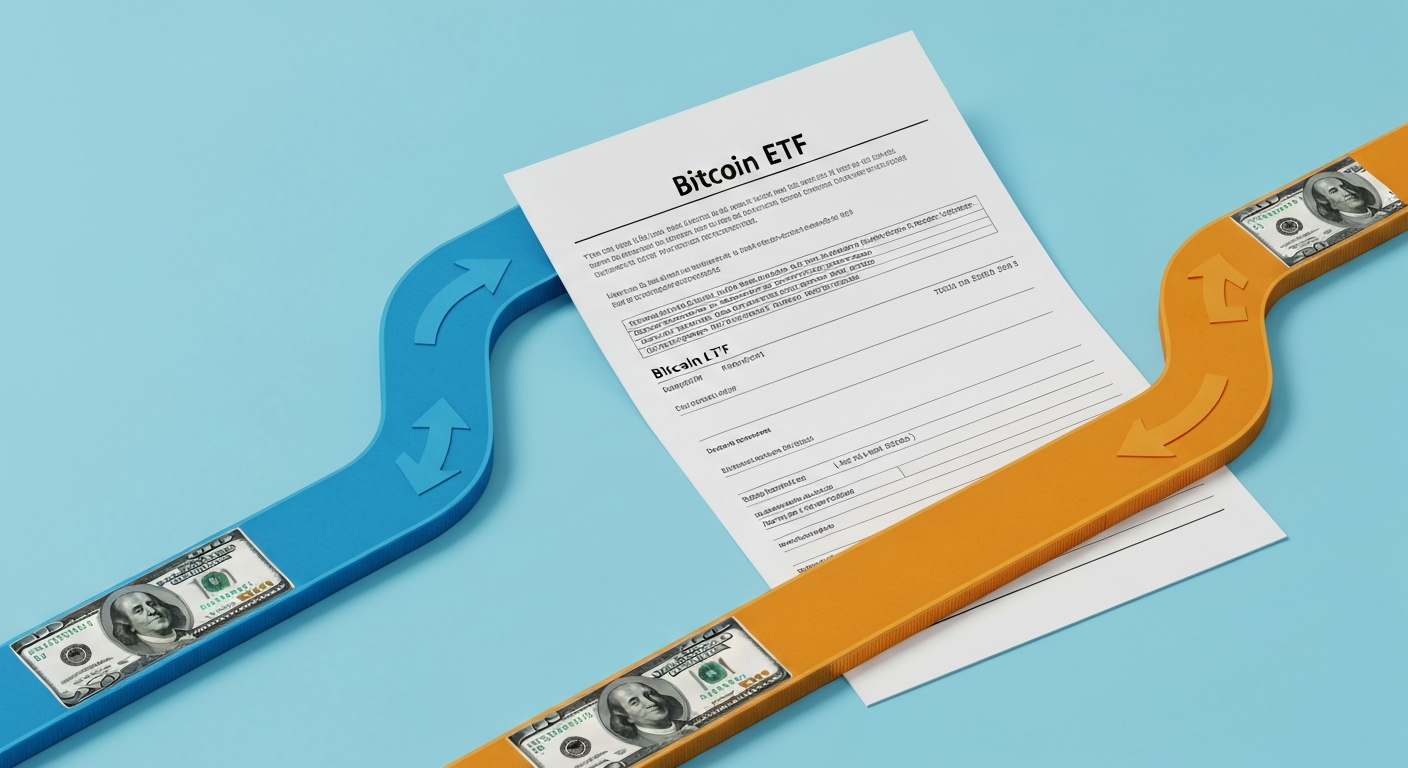 比特币ETF资金逆转，市场走势面临关键抉择