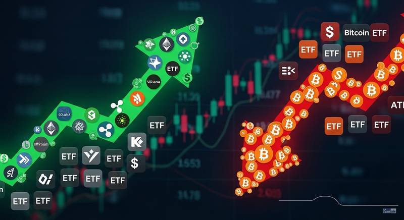 比特币ETF单日净流出7500万，机构资金转向竞争币