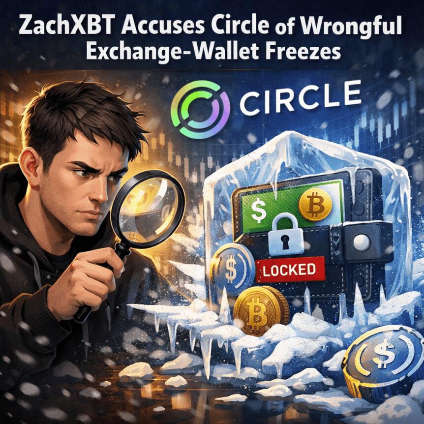 Circle冻结16个USDC钱包引争议：治理透明度遭拷问