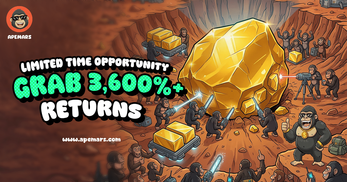 APEMARS第13阶段开启：3694%回报率抢滩良机