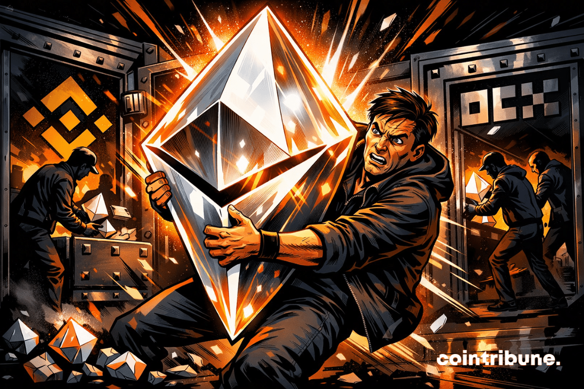 以太坊大规模撤离交易所，市场供给结构巨变