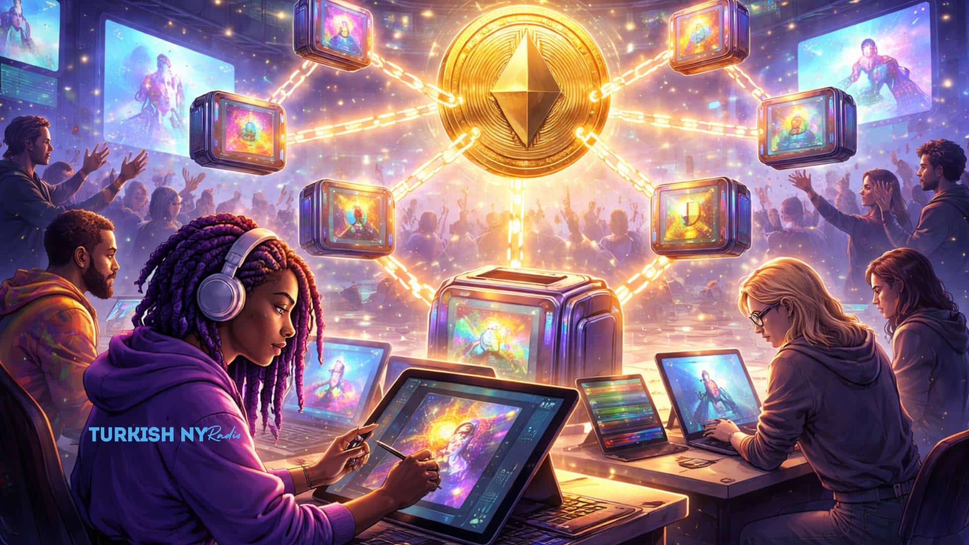 去中心化众筹重塑NFT创作生态