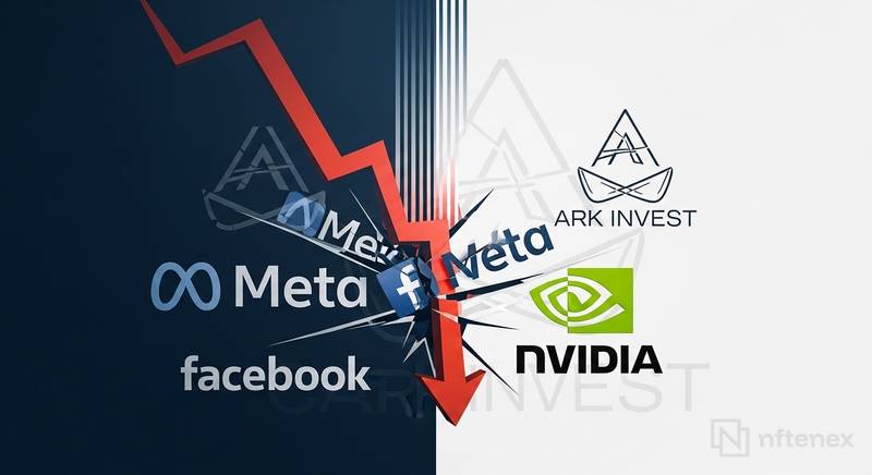 ARK Invest单日抛售8400万美元资产，机构撤离加密市场信号明显
