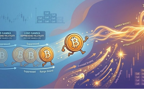 期权伽玛结构突变：75000美元成新焦点