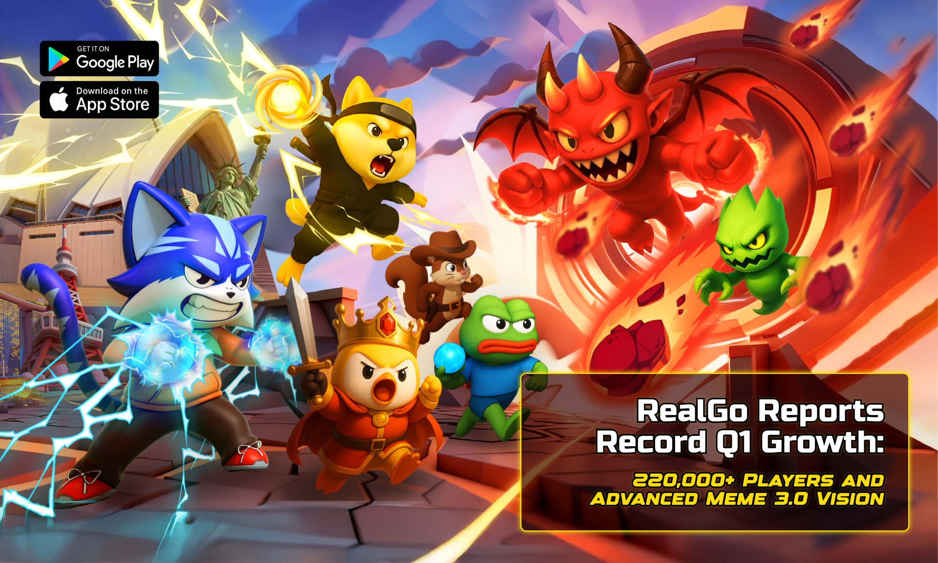RealGo破22万用户：Meme 3.0生态进入真实参与时代