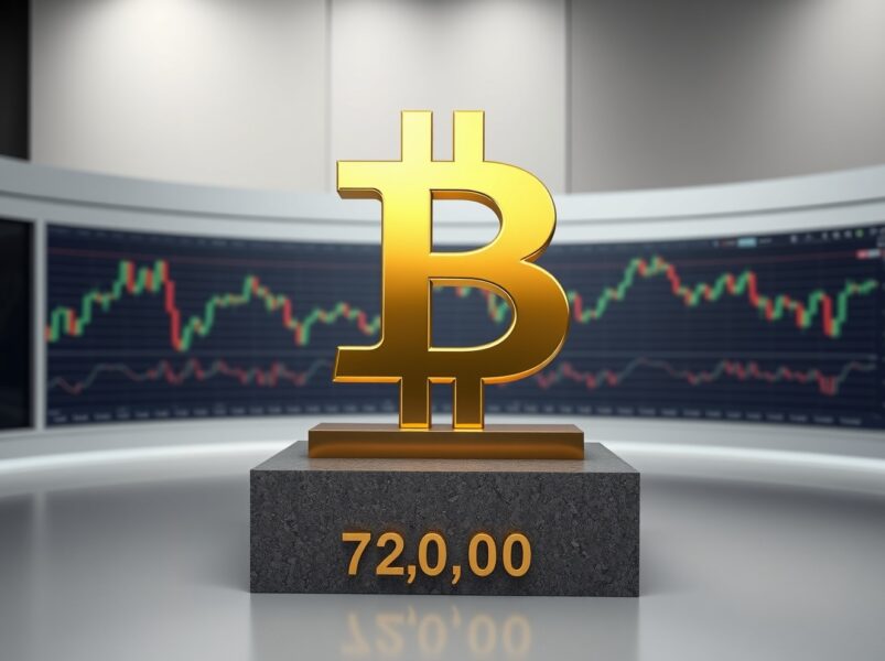 比特币复苏信号浮现：7.2万支撑位成关键考验