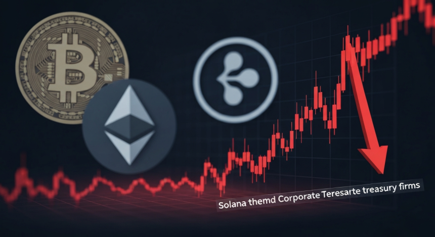 SOL财务公司暴跌超BTC/ETH，市场重估高波动资产风险