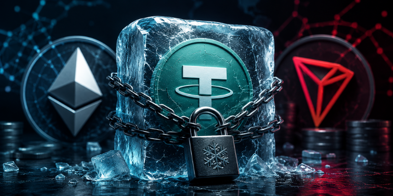 Tether大规模冻结引发稳定币信任危机