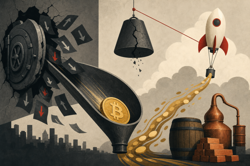 比特币再陷危机：ETF外流与利率上行双重打压