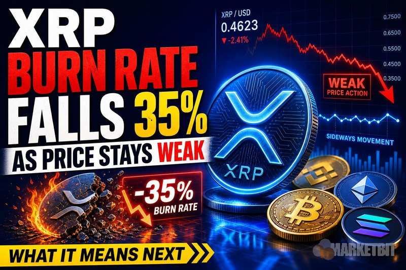 XRP销毁率下滑35%背后隐忧：链上活跃度降温成关键信号
