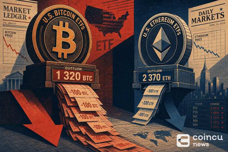 双币ETF同步净流出，机构资金转向信号浮现