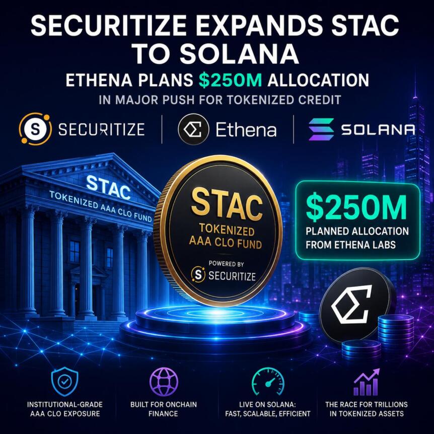 Solana抢滩机构信贷市场，2.5亿美金押注代币化CLO