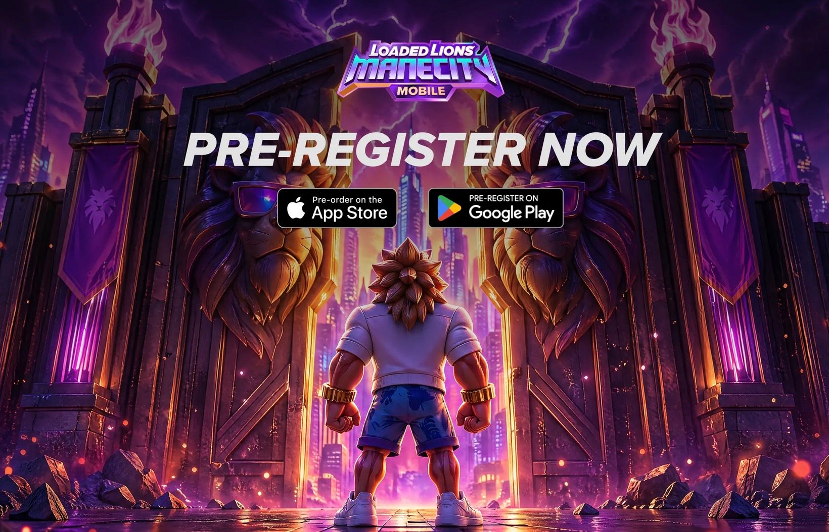 Loaded Lions推《Mane City Mobile》预注册，全球100国同步上线