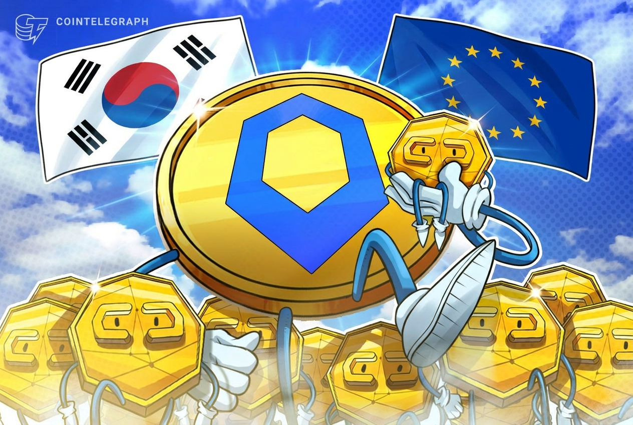 Chainlink推跨域稳定币结算试验，欧韩银行联手布局